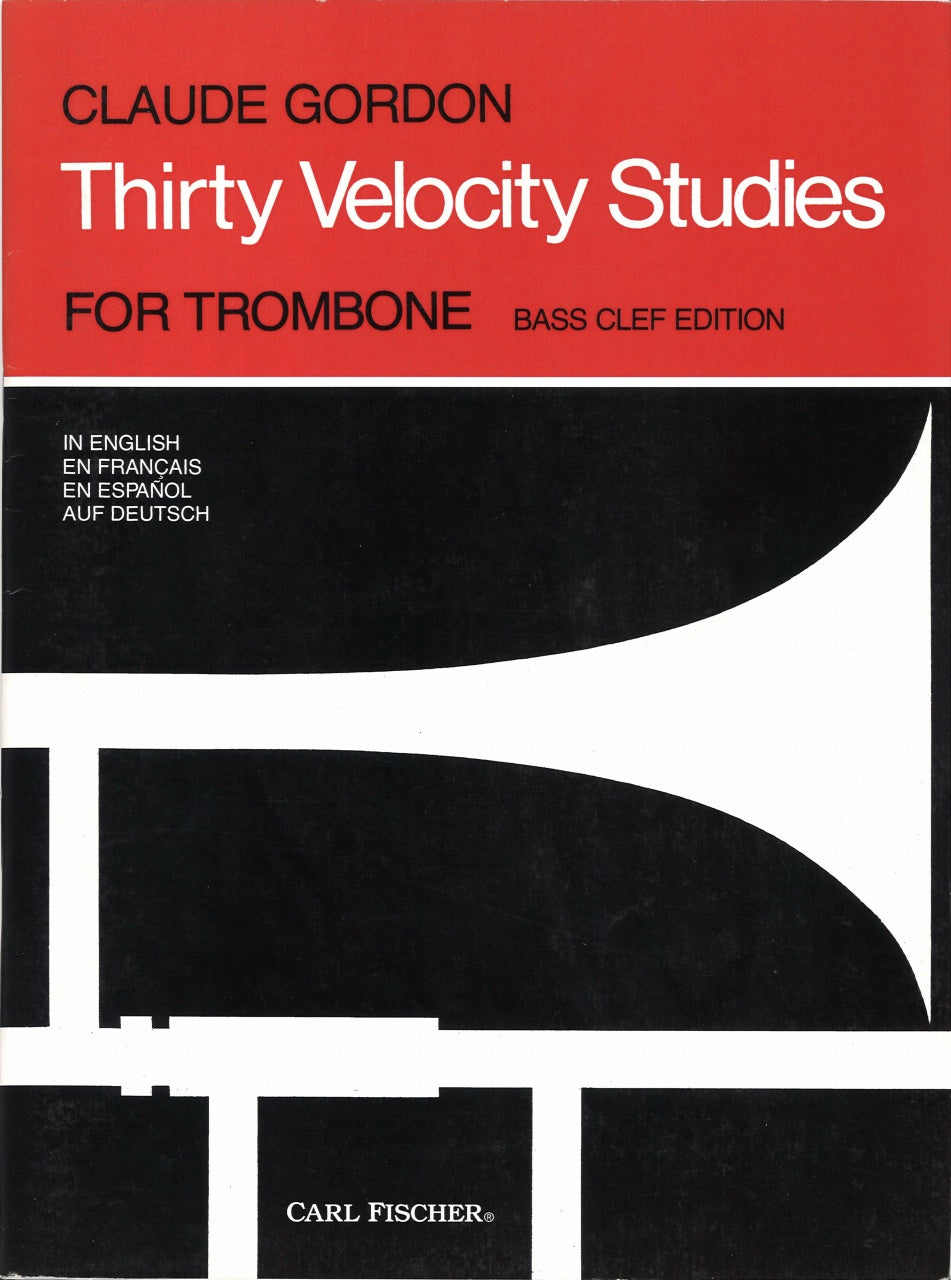 Gordon, 30 Velocity Studies (Carl Fischer)