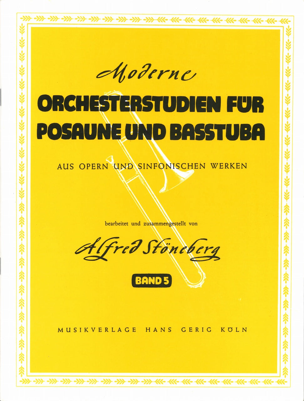 Moderne Orchesterstudien 5 (Tbn/Tba) (Gerig)