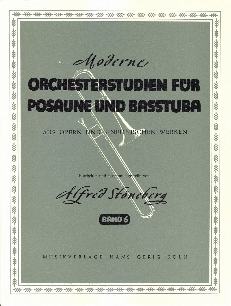 Moderne Orchesterstudien 6 (Tbn/Tba) (Gerig)