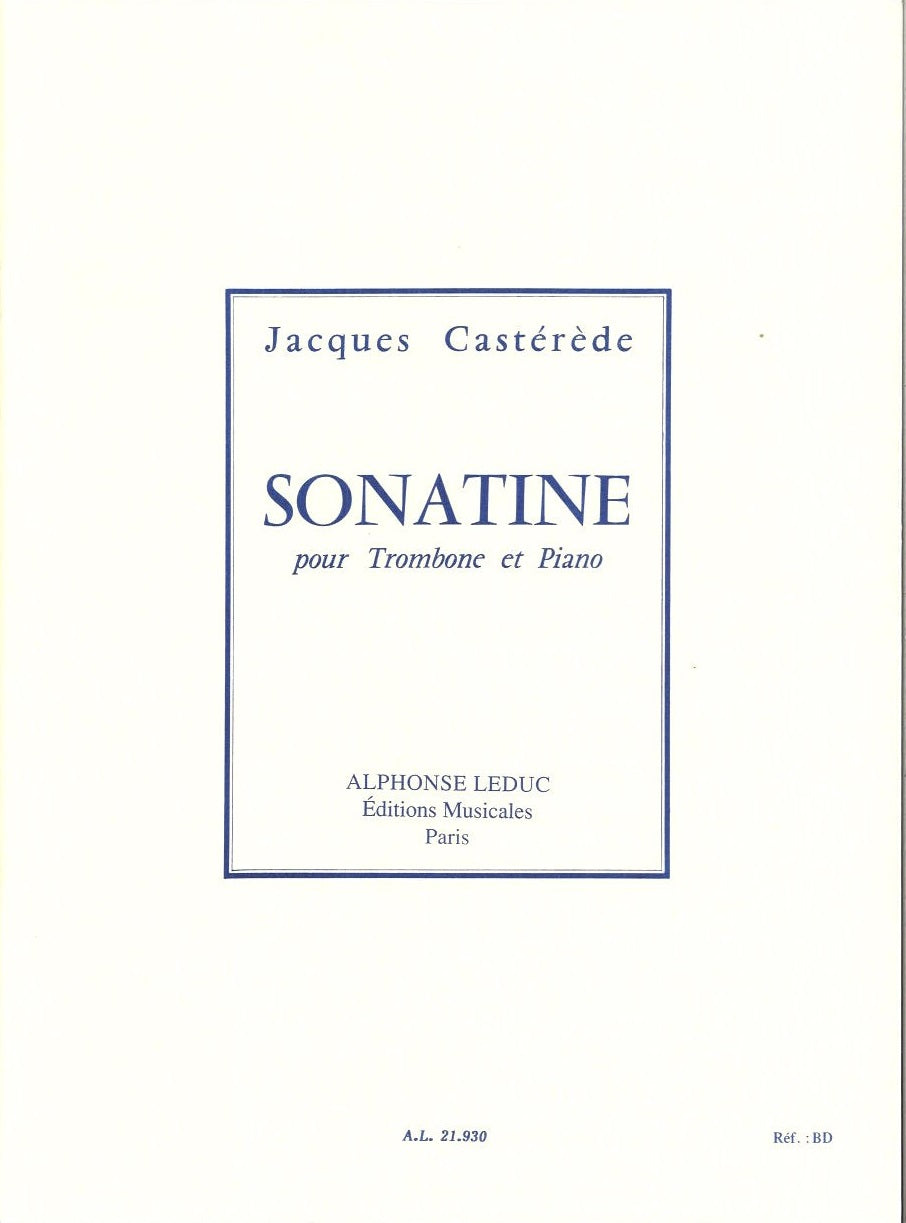 Casterede, Sonatine (Leduc)