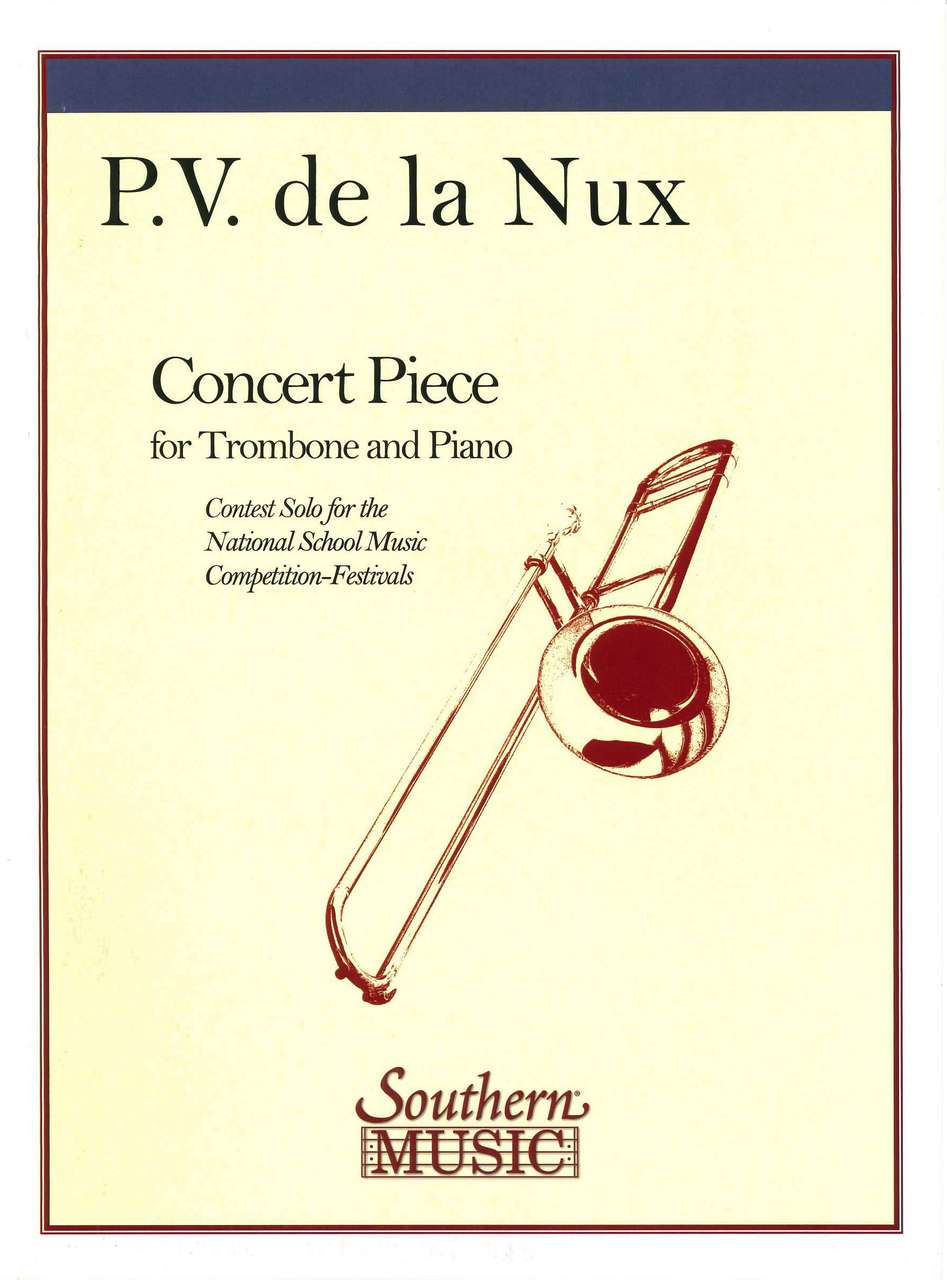 De la Nux, Concert Piece (Tbn/Bar,Pf) (Southern)
