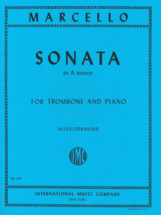 Marcello, Sonata in a min. (Ostrander) (IMC)
