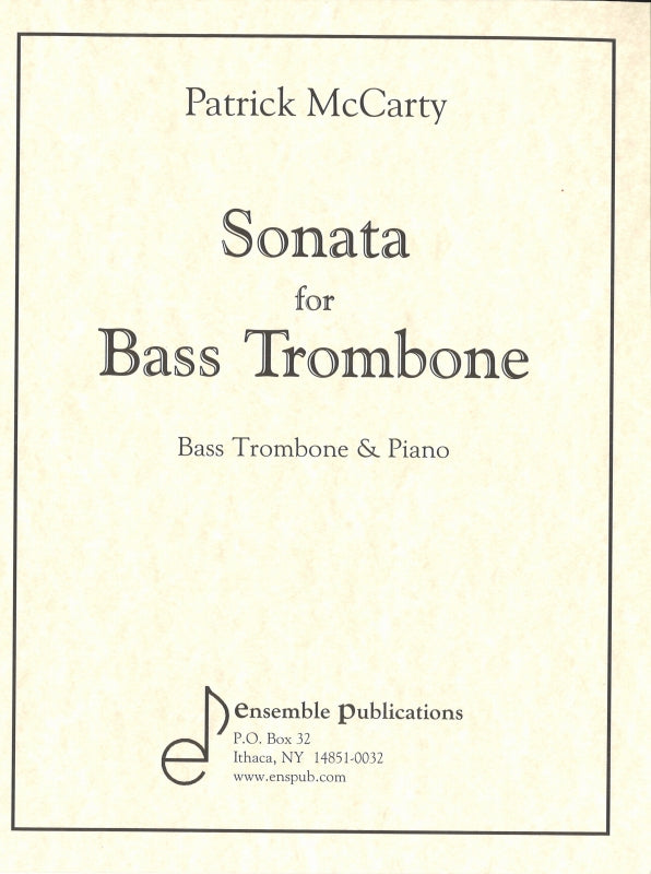 McCarty, Sonata (BsTbn,Pf) (Ensemble Publications)