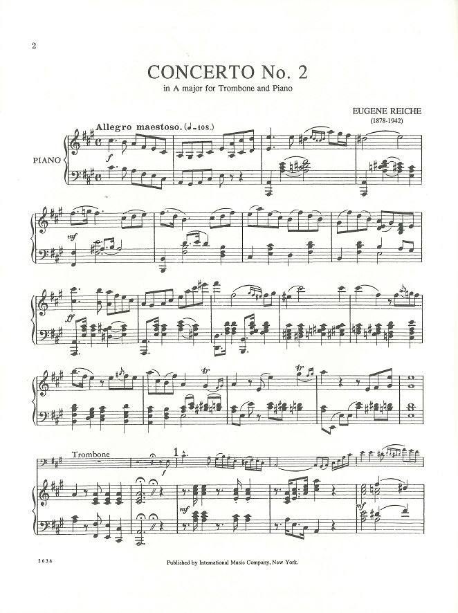 Reiche, Concerto No. 2 in A (IMC)