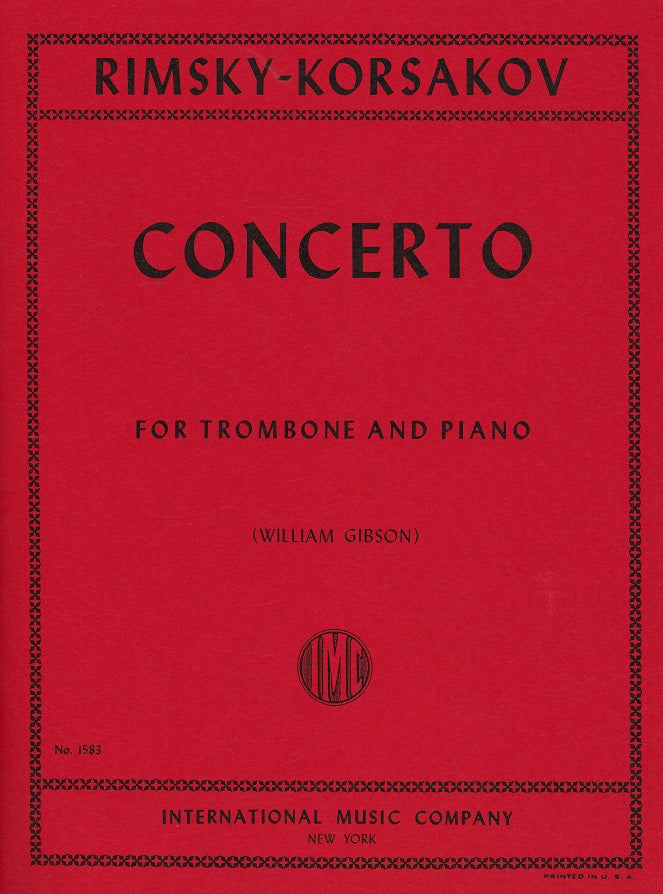 Rimsky-Korsakov, Concerto in Bb (IMC)