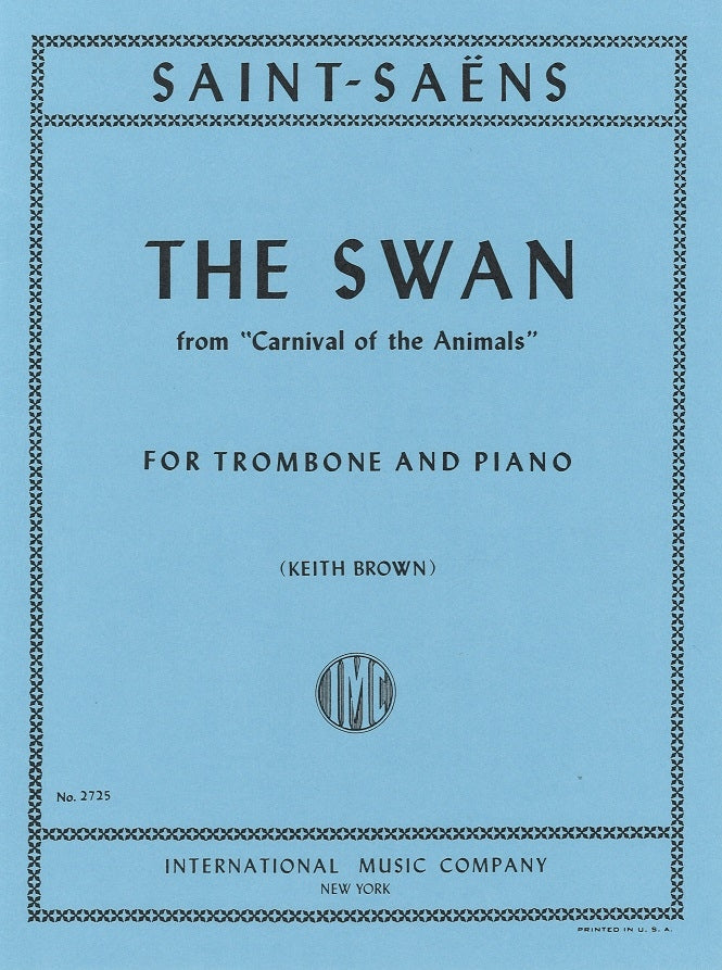 Saint-Saens, The Swan (Brown) (IMC)