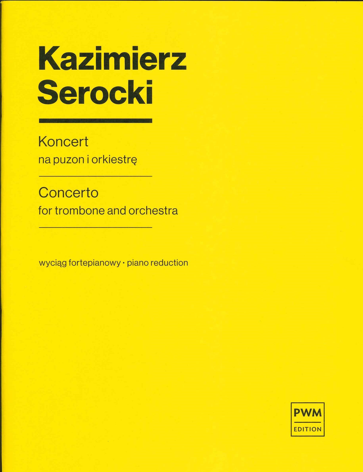 Serocki, Concerto (1953) (PWM)