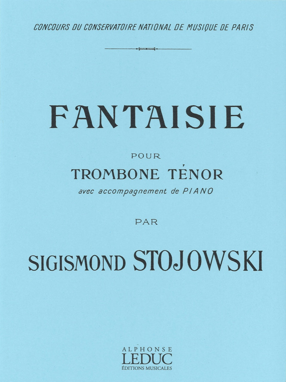 Stojowski, Fantaisie op. 38 (Leduc)