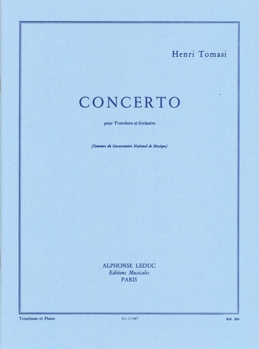 Tomasi, Concerto (Leduc)