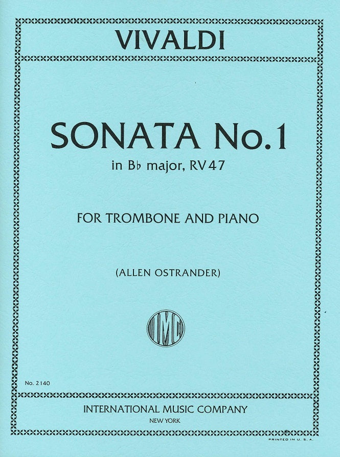 Vivaldi, Sonata No. 1 in Bb, RV 47 (IMC)