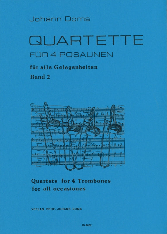 Doms, 35 Quartette fur 4 Posaunen Bd.II (J.Doms)