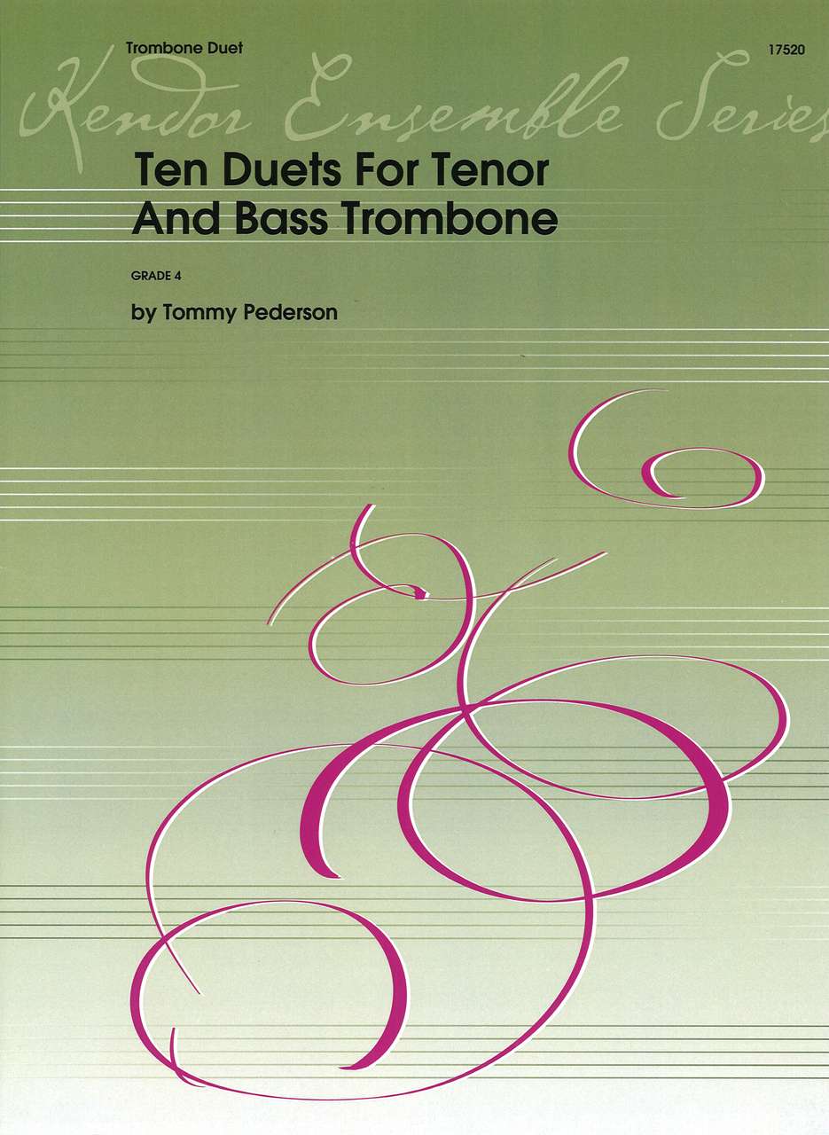 Pederson, 10 Duets (Tbn,BTbn) (Kendor)