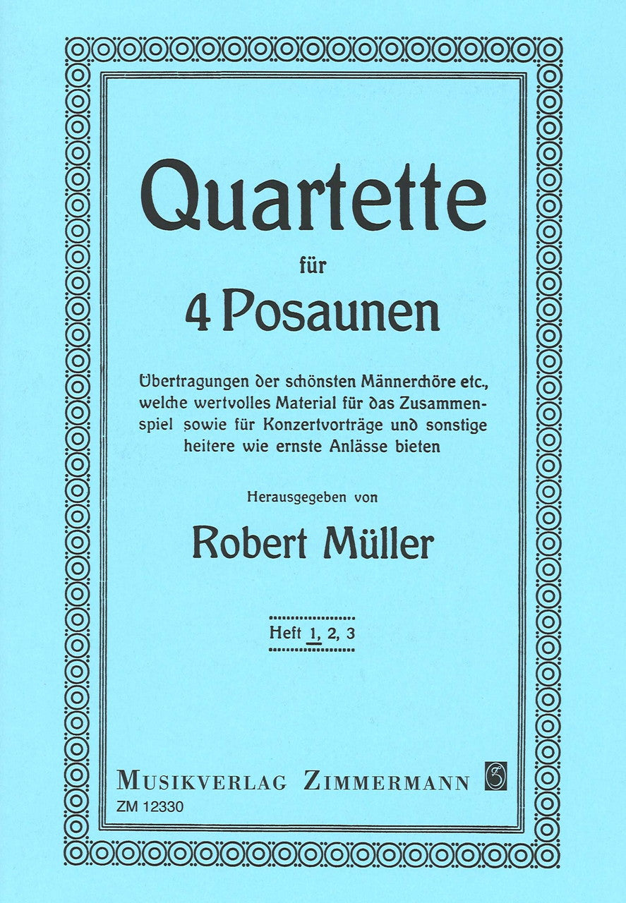 Muller, Quartette 1 (4Tbn) (Zimmermann)
