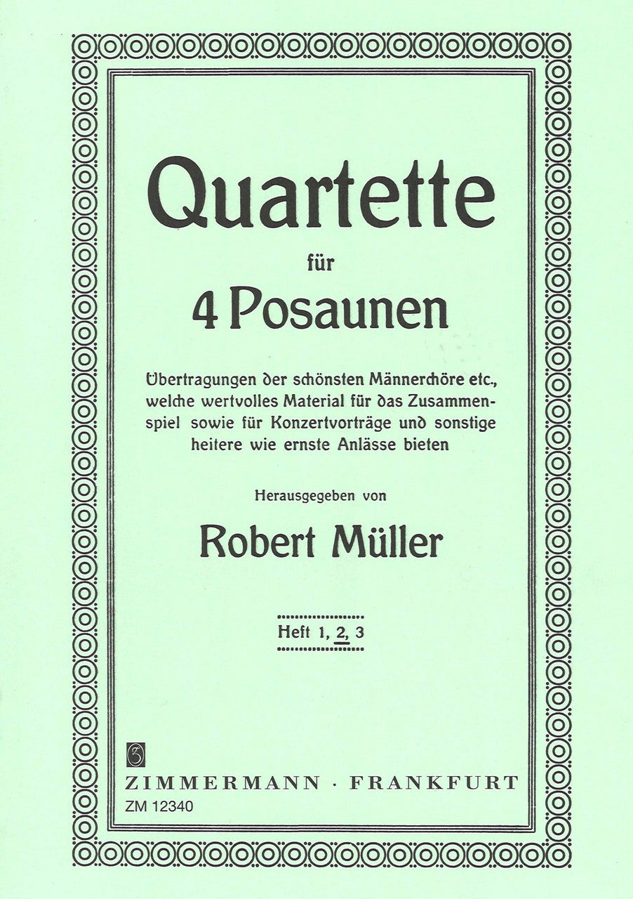 Muller, Quartette 2 (4Tbn) (Zimmermann)