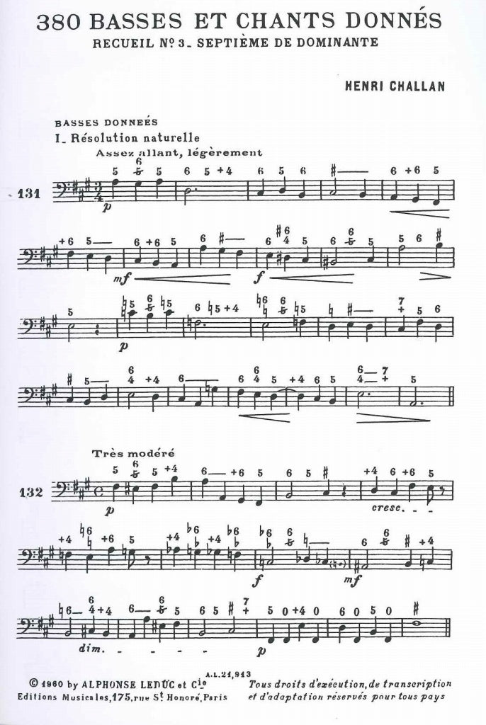 Challan, 380 Donnes 3a: Textes (Leduc)