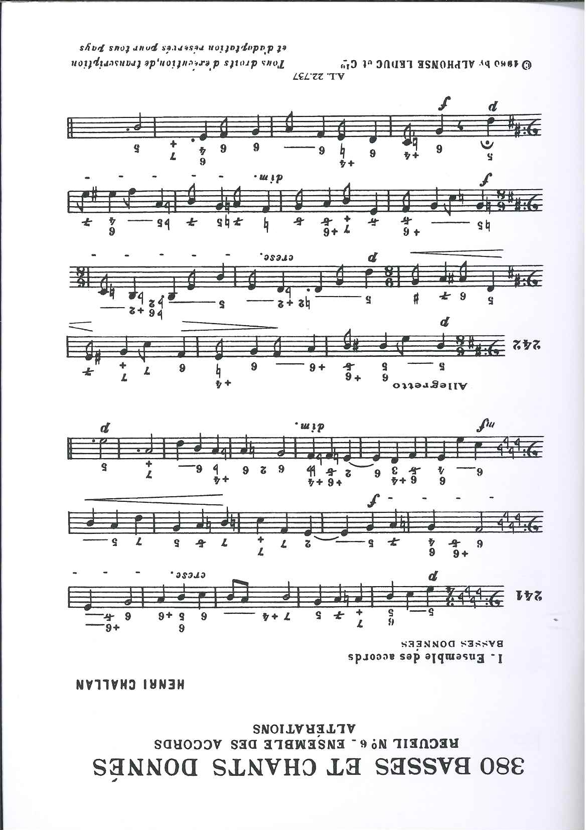 Challan, 380 Donnes 6a: Textes (Leduc)