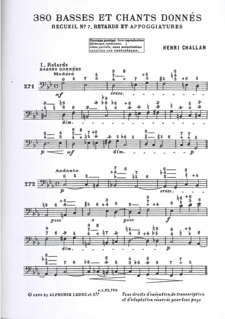 Challan, 380 Donnes 7a: Textes (Leduc)