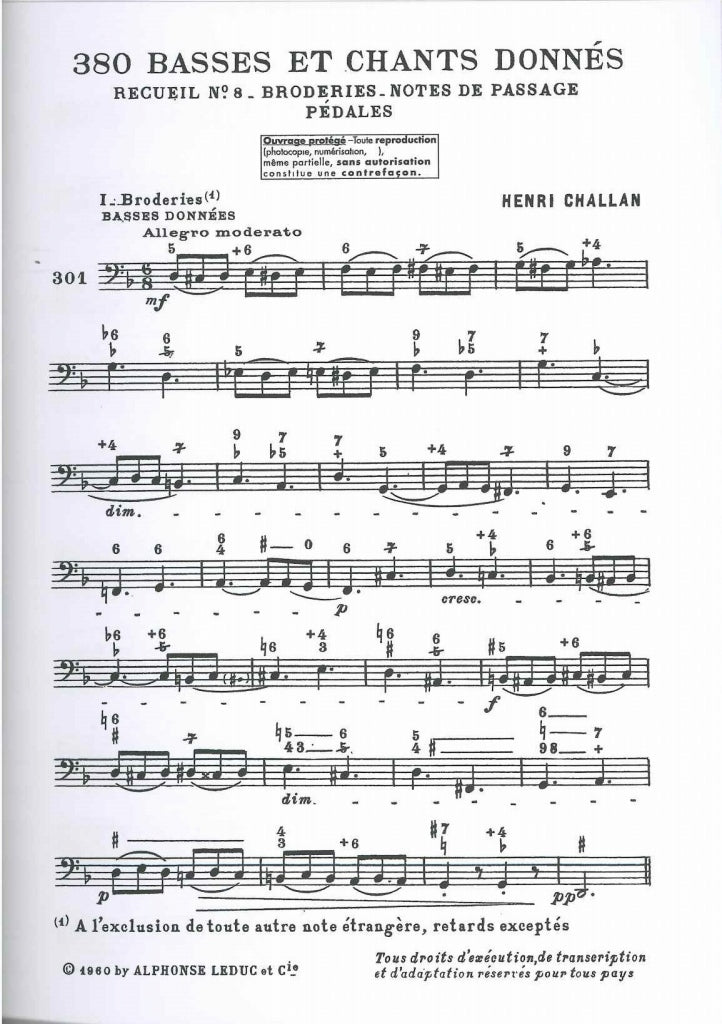 Challan, 380 Donnes 8a: Textes (Leduc)