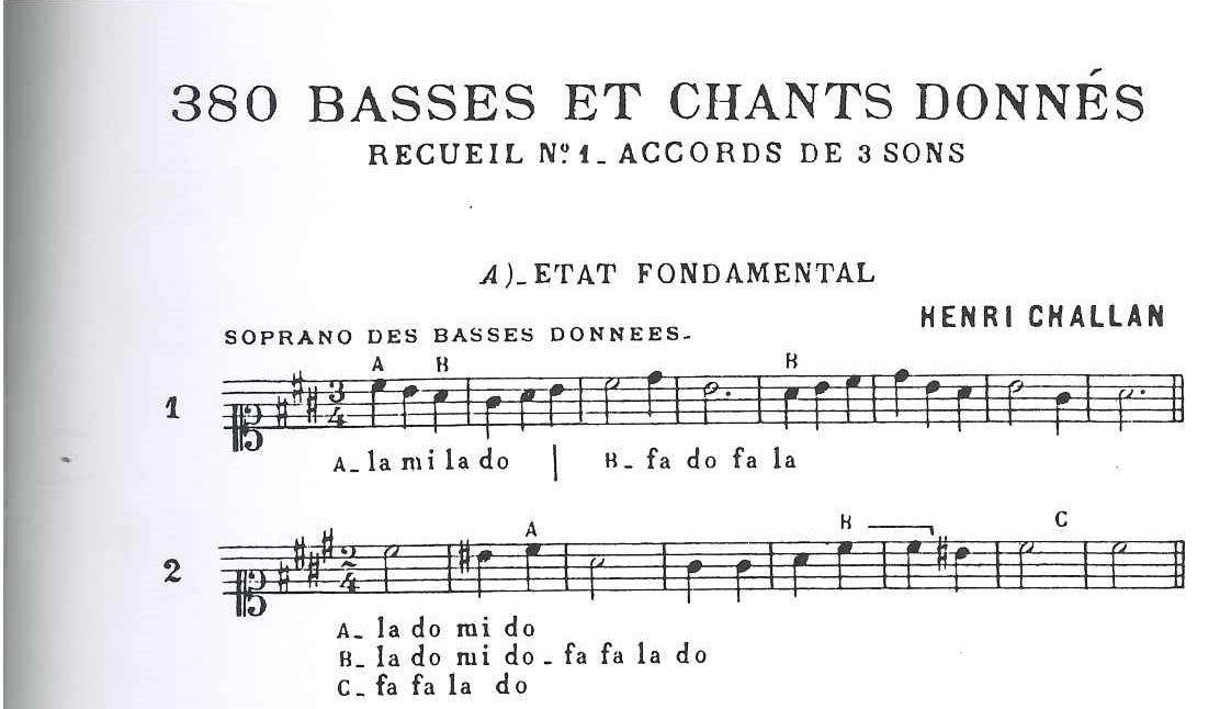 Challan, 380 Donnes 1b: Realisation (Leduc)