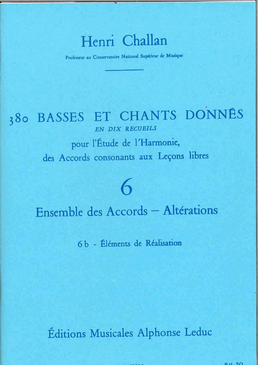 Challan, 380 Donnes 6b: Realisation (Leduc)