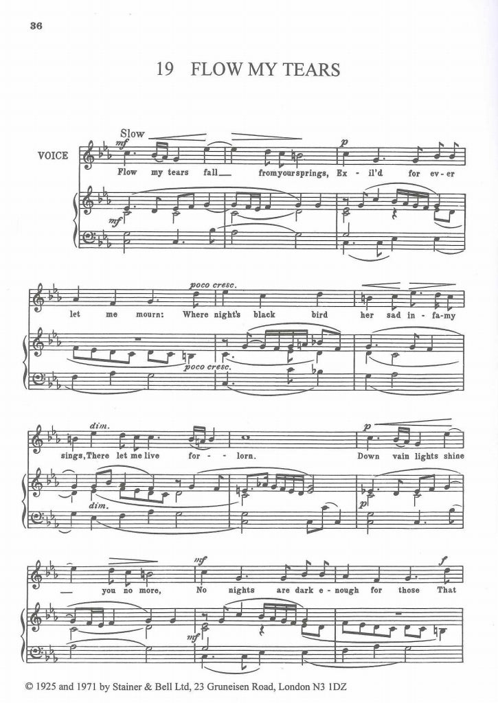 Dowland, 50 Songs 1 (high) (Stainer & Bell)
