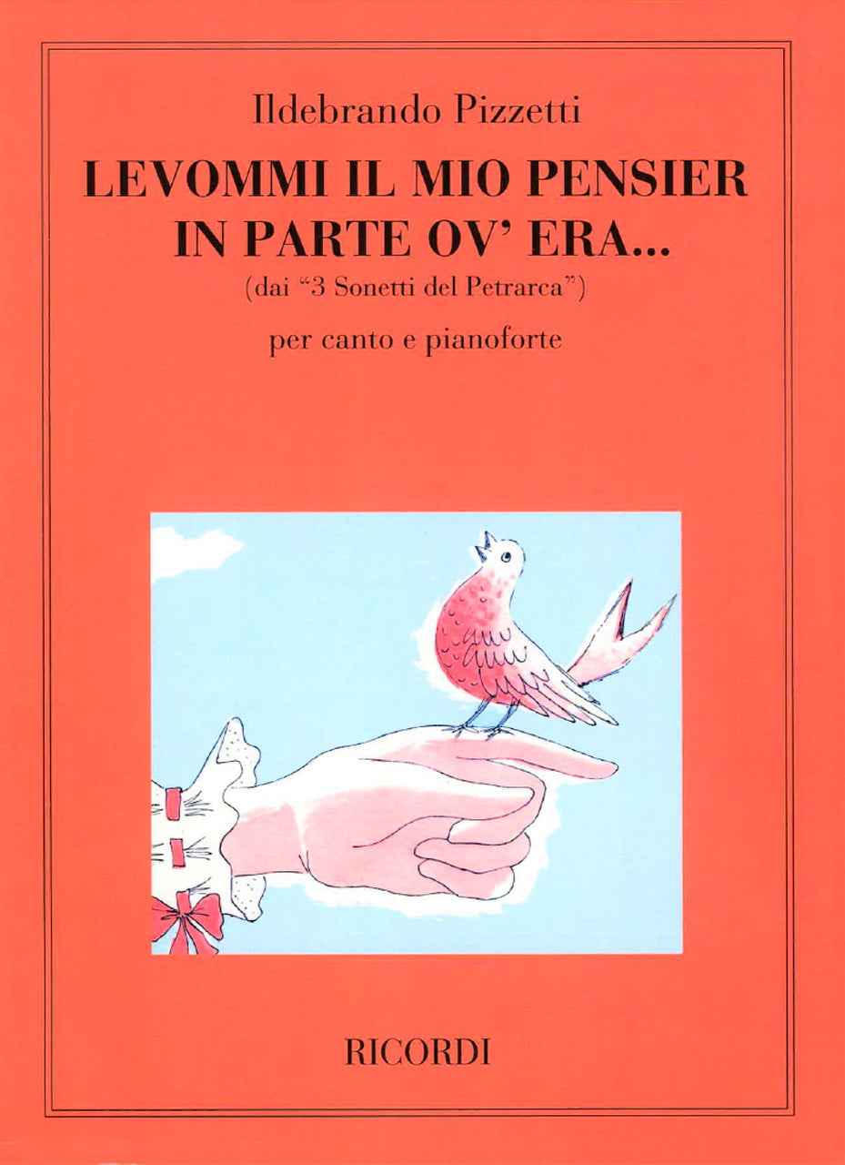 Pizzetti, 3 Sonetti del Petrarca, 3 (Ricordi)