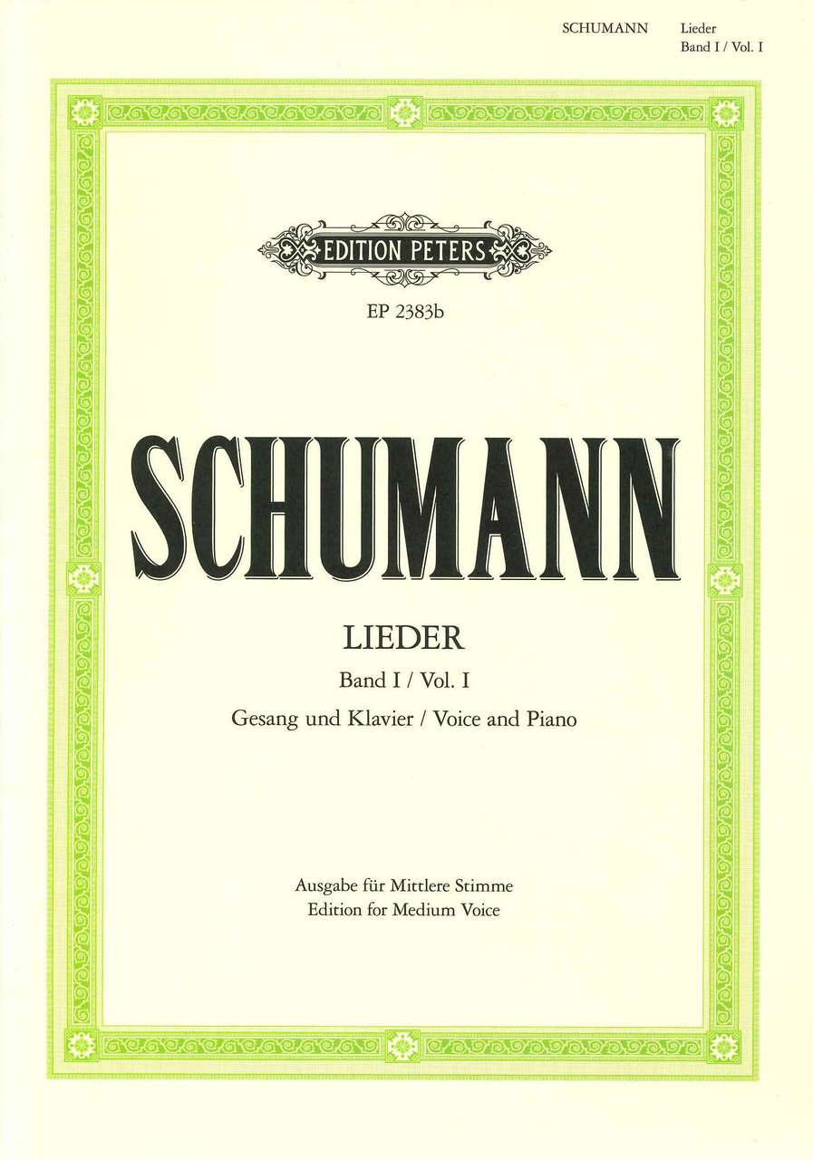 Schumann, Lieder 1 (M) (Peters)