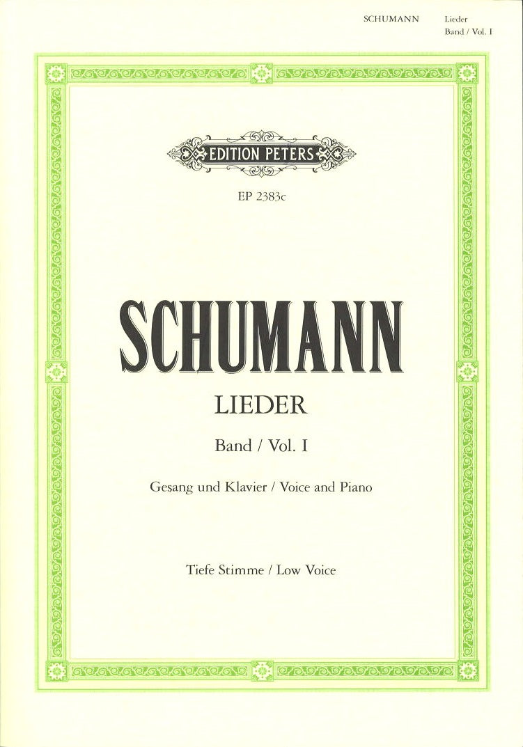 Schumann, Lieder 1 (L) (Peters)