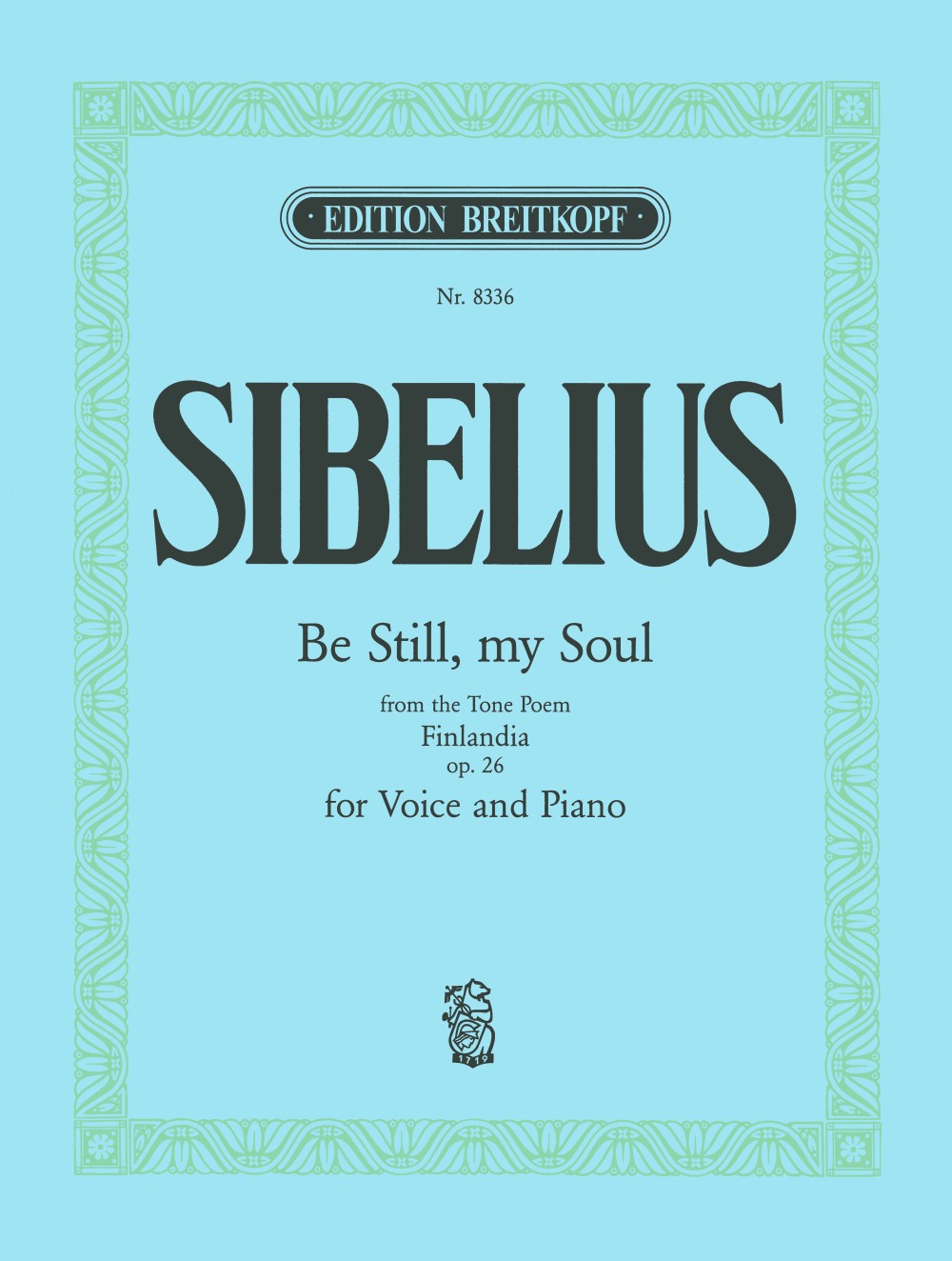 Sibelius, Be still, my Soul (Finlandia) (Breitkopf)