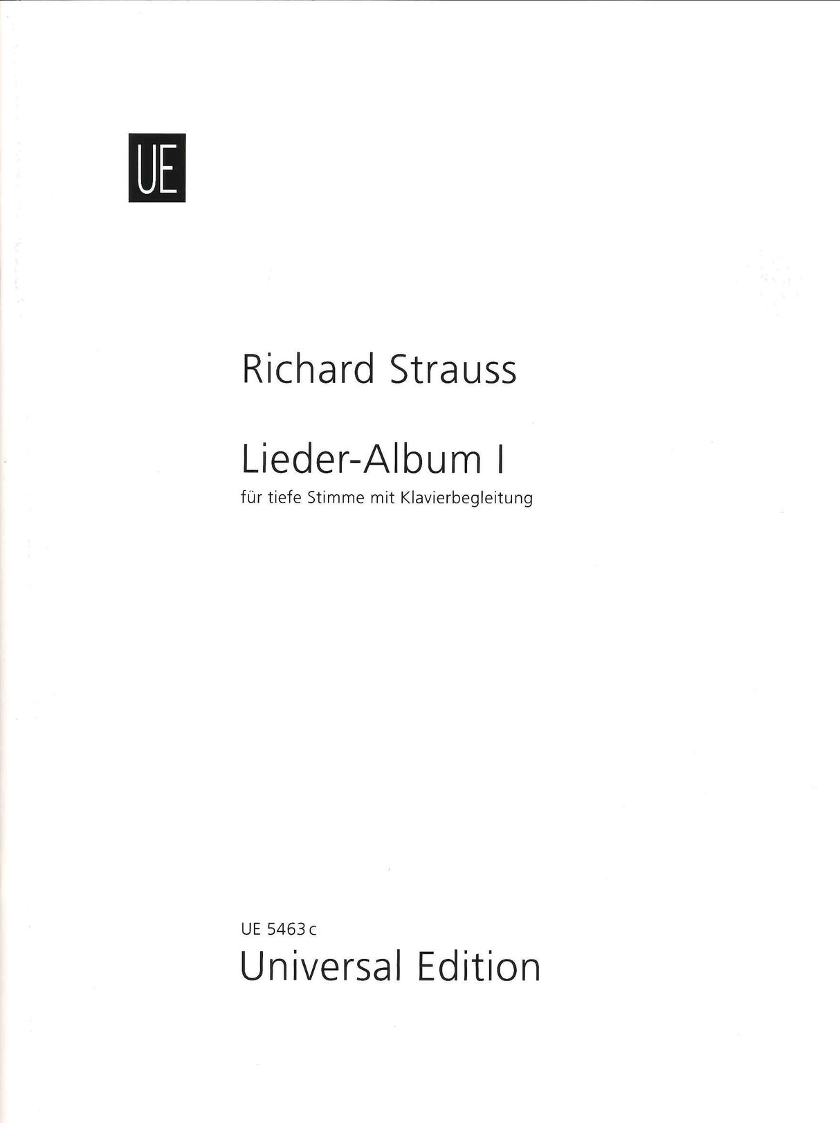 Strauss,R., Lieder-Album 1 (Low) (Universal)