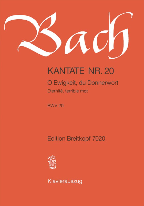 Bach, Kantate Nr. 20 (Breitkopf)