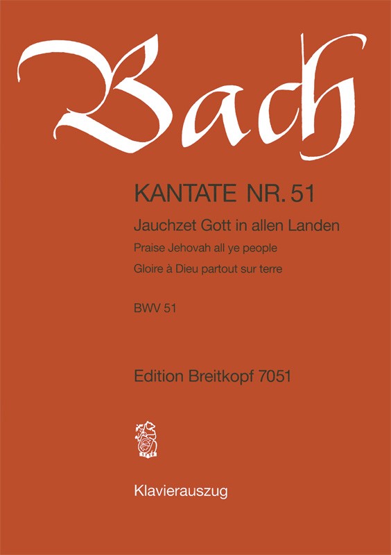 Bach, Kantate Nr. 51 (Breitkopf)