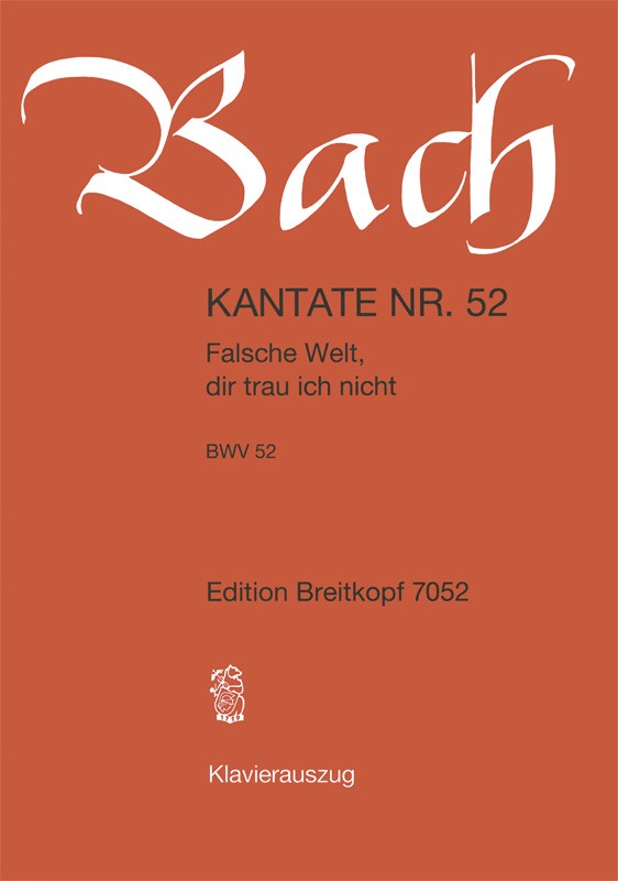 Bach, Kantate Nr. 52 (Breitkopf)