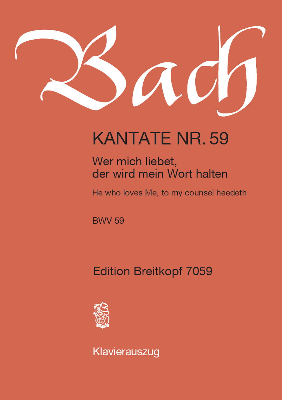 Bach, Kantate Nr. 59 (Breitkopf)
