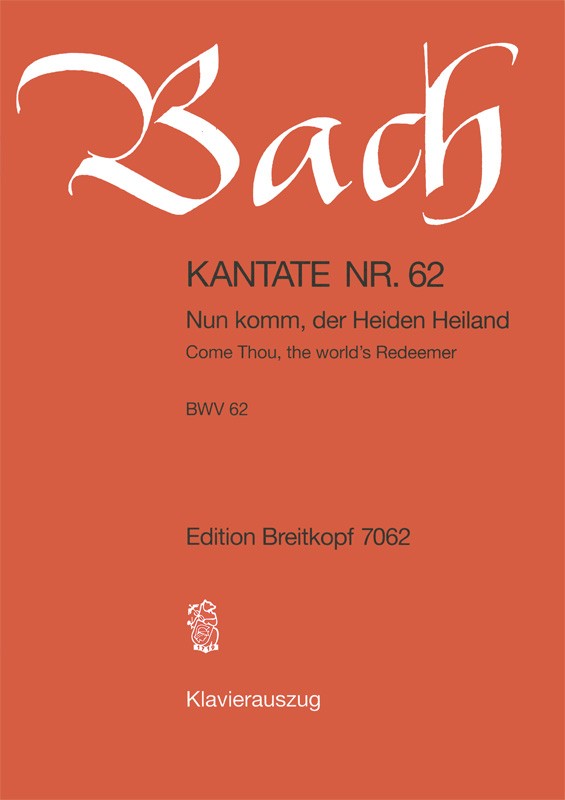 Bach, Kantate Nr. 62 (Breitkopf)