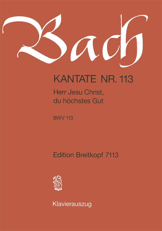 Bach, Kantate Nr.113 (Breitkopf)