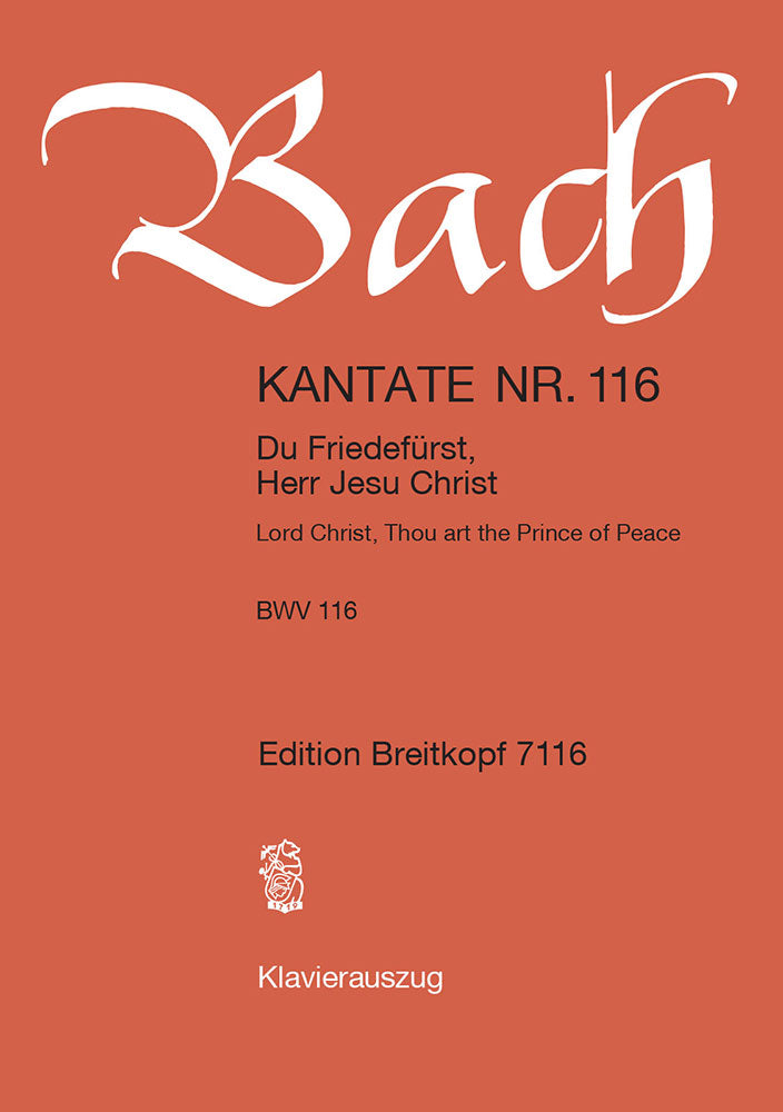 Bach, Kantate Nr.116 (Breitkopf)