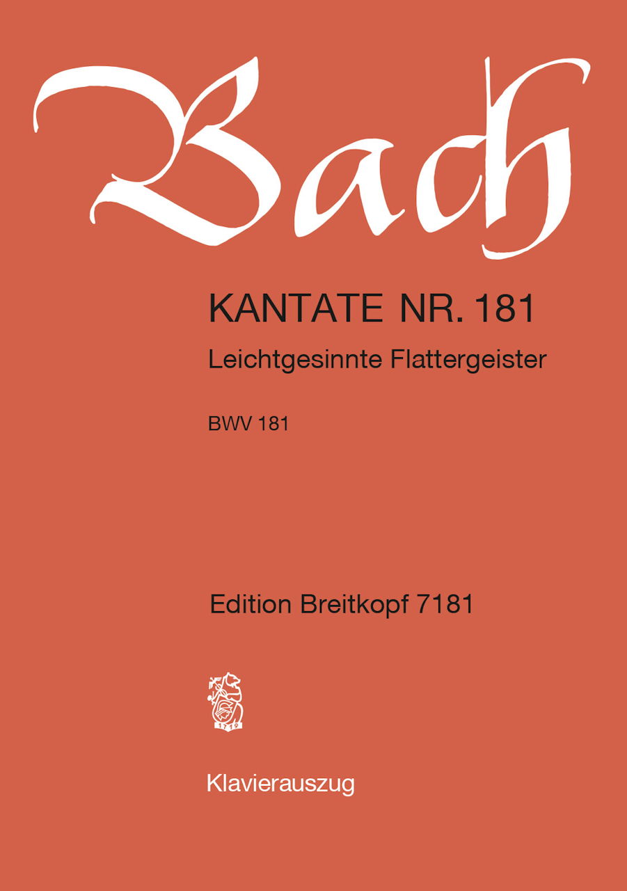 Bach, Kantate Nr.181 (Breitkopf)