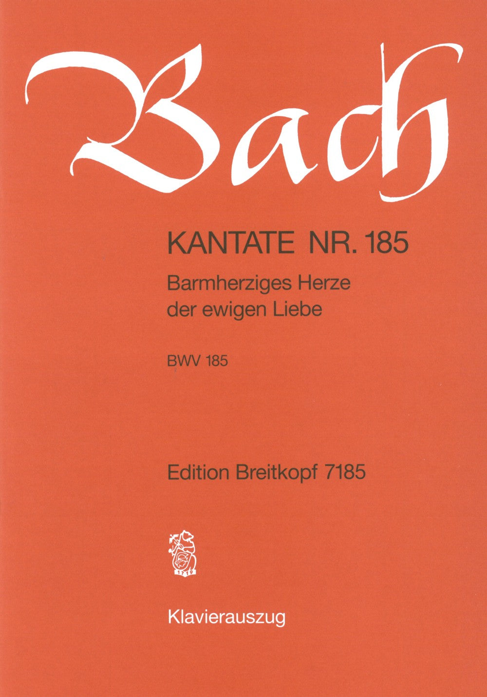Bach, Kantate Nr.185 (Breitkopf)