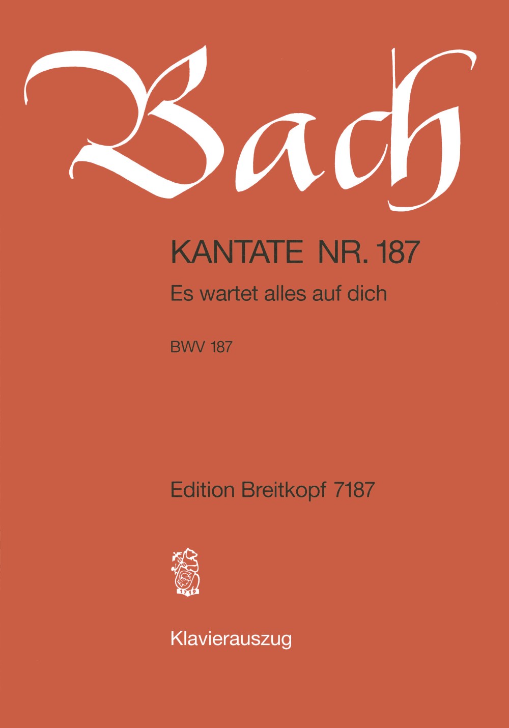 Bach, Kantate Nr.187 (Breitkopf)