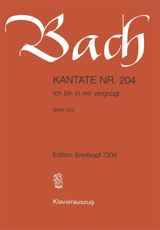 Bach, Kantate Nr.204 (Breitkopf)