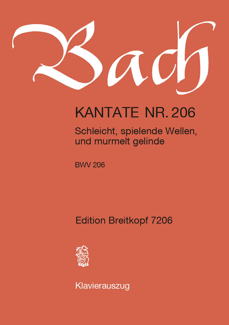 Bach, Kantate Nr.206 (Breitkopf)