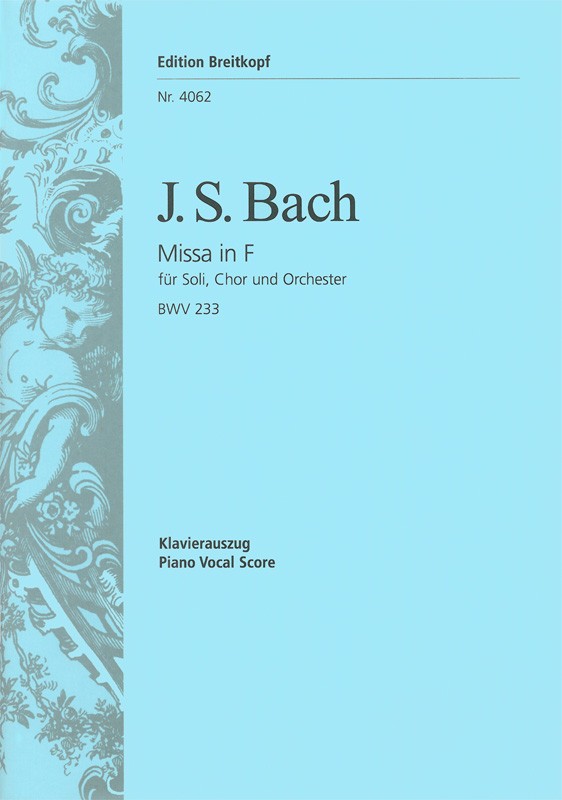 Bach, Messe F-dur (Breitkopf)