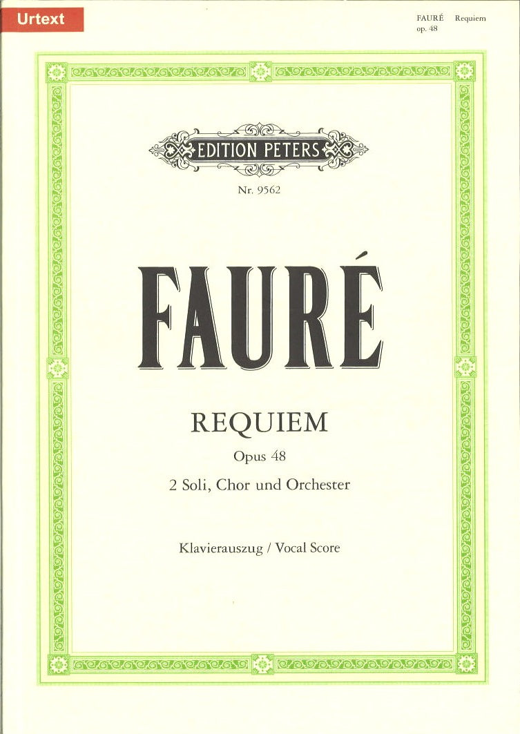 Faure, Requiem op. 48 (Peters)