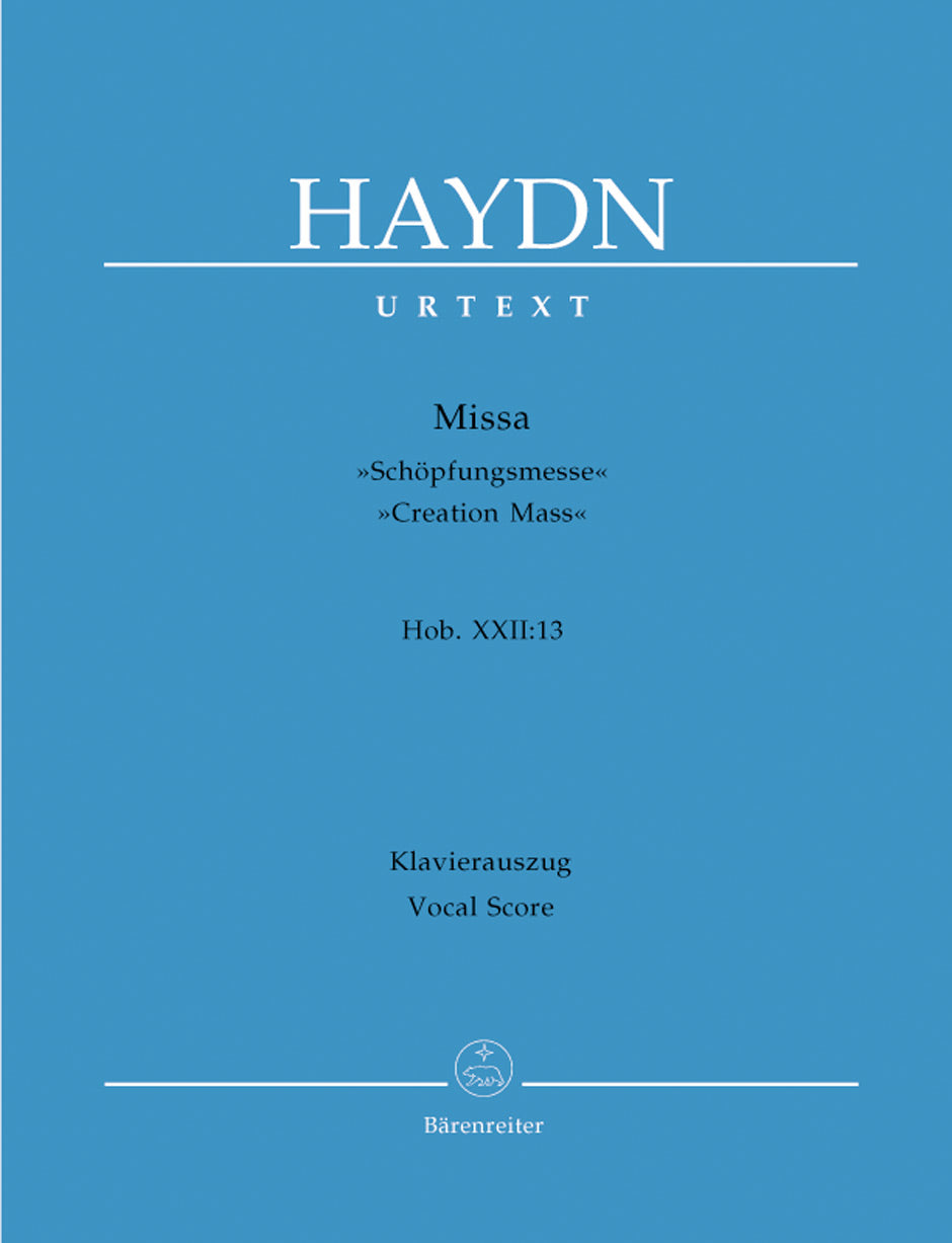 Haydn, Missa Hob. 22/13 'Schopfungs-' (Barenreiter)