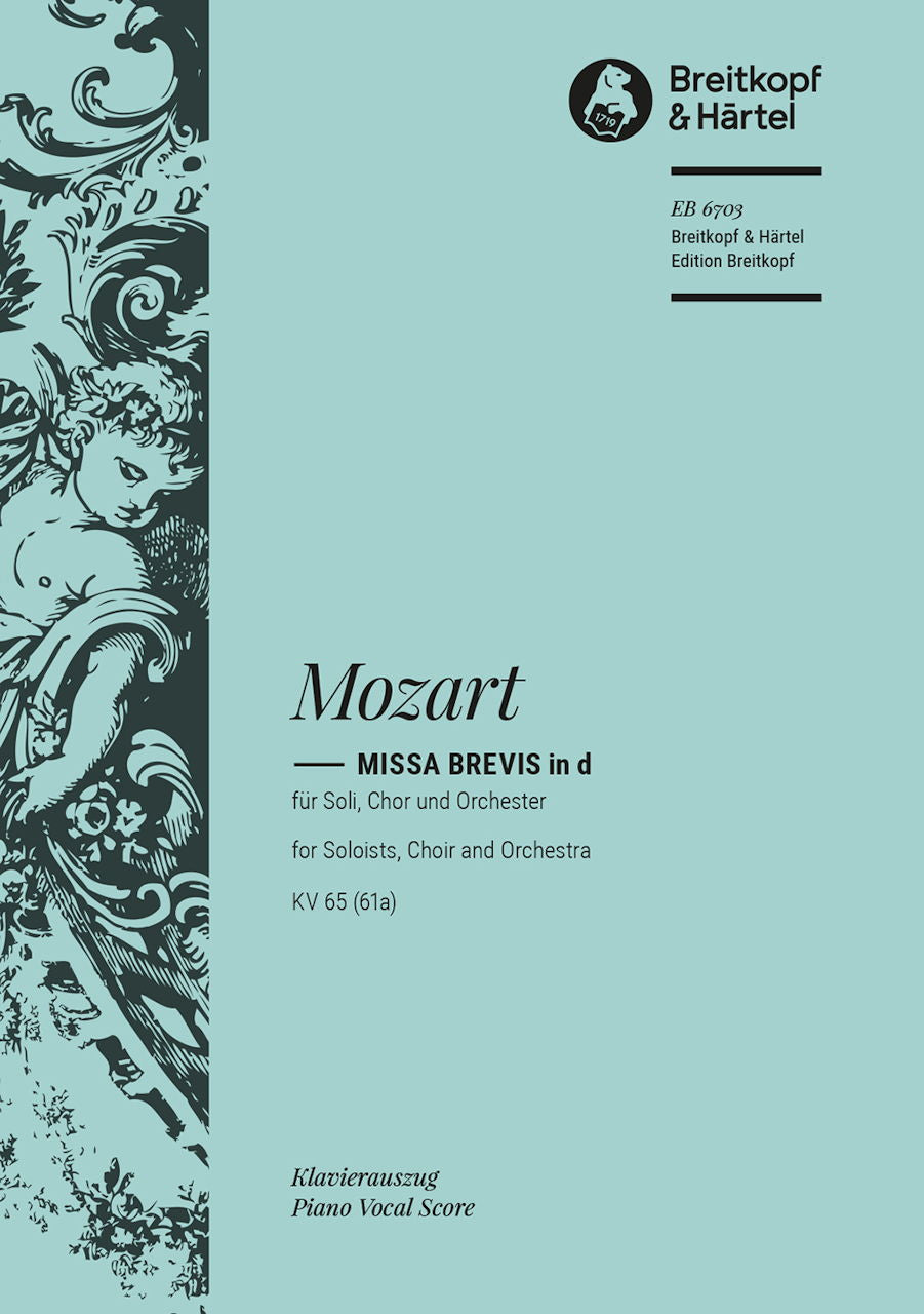 Mozart, Missa brevis KV 65(61a) in d (Breitkopf)