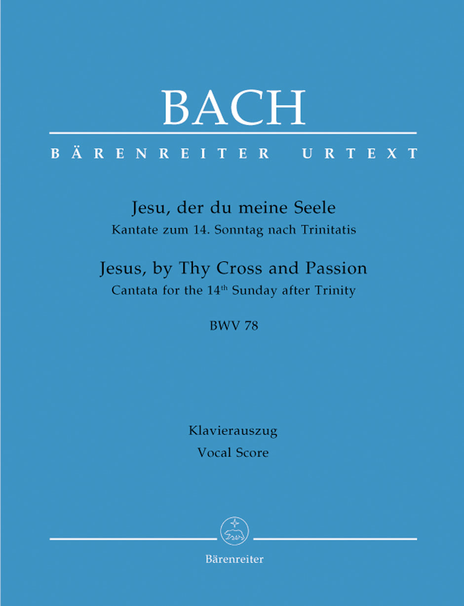 Bach, Kantate Nr. 78 (Klavierauszug) (Barenreiter)