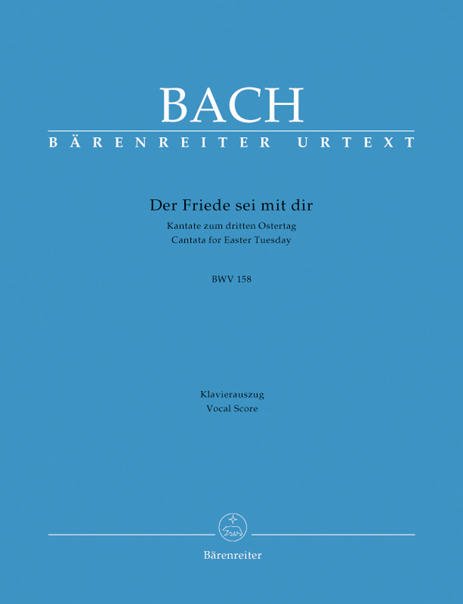 Bach, Kantate BWV 158 (Barenreiter)
