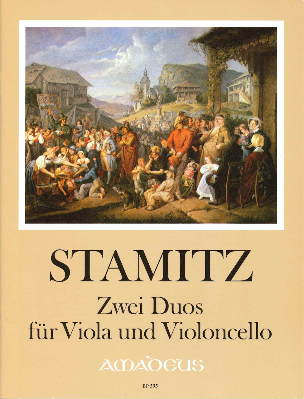 Stamitz,C., 2 Duos in C, in D (Va,Vc) (Amadeus Verlag)