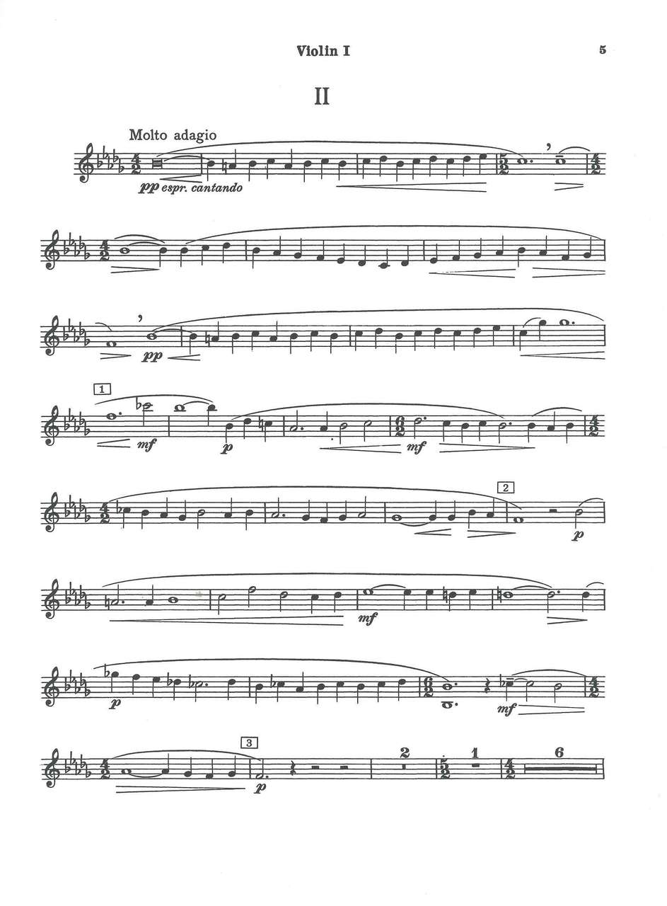 Barber, String Quartet op. 11 (G.Schirmer)
